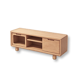 Warmwood Whispers - TV Stand