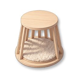 Playful Openwork Side Table