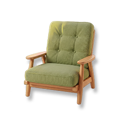 Fabric Armchair - Matcha