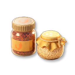 Glass Spice Jar