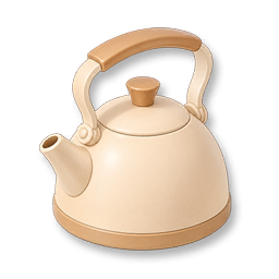 Electric Kettle - Cream White