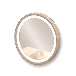 Rainwashed Celadon - Round Mirror