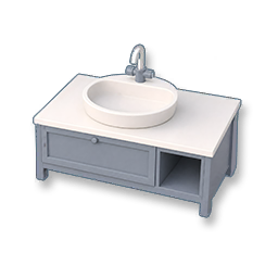 Aniimo Washbasin - Mist Gray