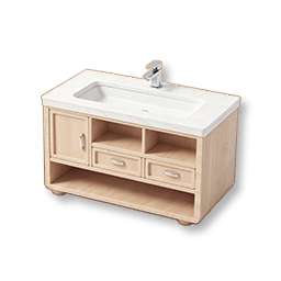 Cabinet Washbasin - Maple