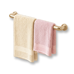 Towel Rack - Champagne Gold