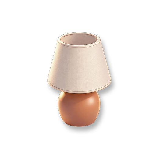 Log Table Lamp