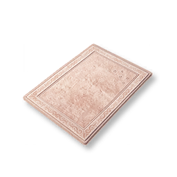 Patterned Rug - Rose