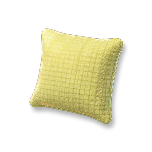 Plaid Pillow - Grass Green