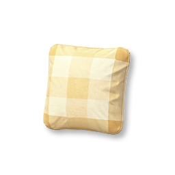Plaid Pillow - Turmeric