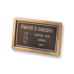 Chalkboard Menu