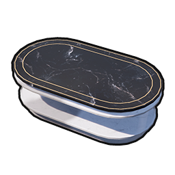 Floating Oval Long Table