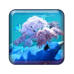 Snowy Sakura - Square