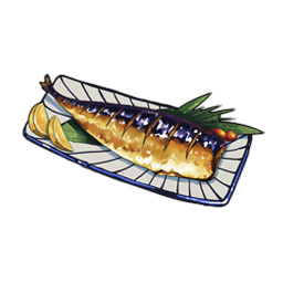 Charcoal Grilled Mackerel