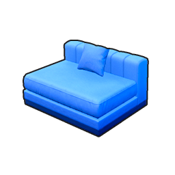 Sky Blue Sofa - Single