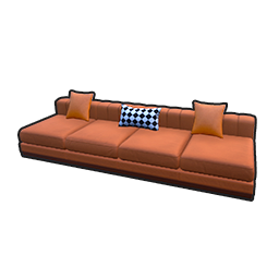 Ochre Sofa - Large
