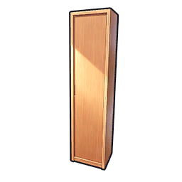 Natural Wood Tall Cabinet