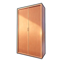 Natural Wood Wardrobe