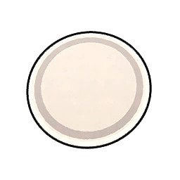 Beige Round