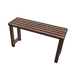 Wooden Long Bench