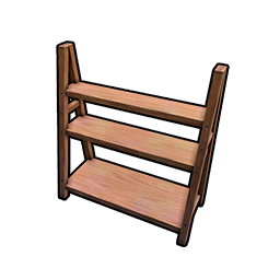 Wooden Shelf - Triple