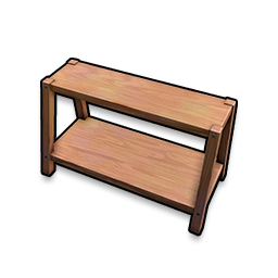 Wooden Shelf - Double