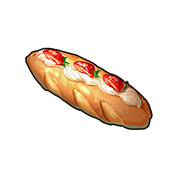 Creamy Berry Baguette