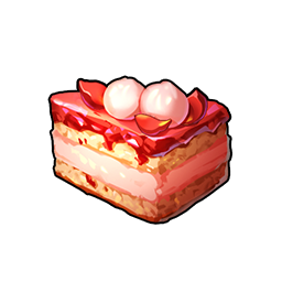 Rose Lychee Cake