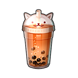Nyanko Splash Black Sugar Boba Dirty Chai