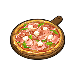 Rich and Savory Ham Pizza