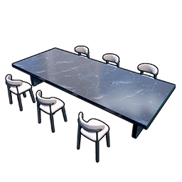 Obsidian Dining Table