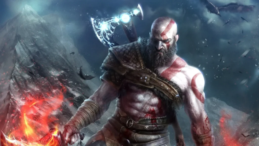 Kratos em God of War